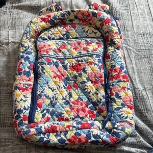 Vera Bradley Summer Cottage Iconic Campus Tech Laptop Backpack
